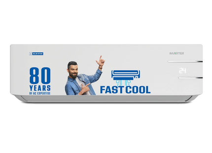 Blue Star 1.3 Ton 3 Star, 60 Months Warranty, Inverter Split AC (Copper,Convertible 5 in 1 Cooling, Auto Defrost, Multi Sensors, Dust Filters, Blue Fins, IC315YNU,White)