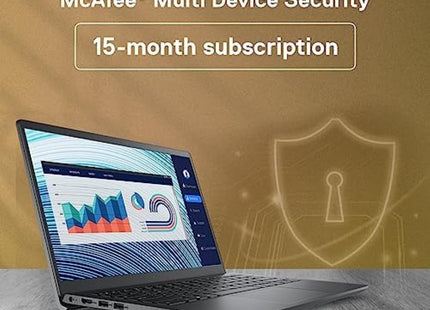 Dell 15 Thin & Light Laptop, Intel Core i5-1235U Processor/16GB DDR4 + 512GB SSD/Intel UHD Graphics/15.6" (39.62cm) FHD Display/Win 11 + MSO'21/15 Month McAfee/Carbon Black/Spill Resistant KB/1.69kg