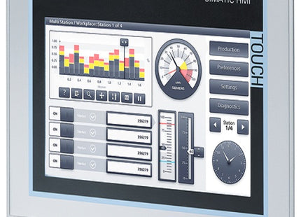 MODEL-SIEMENS HMI 6AV2-124-0JC01-OAXO KTP900 BASIC COLOR PN MAKE SIEMENS