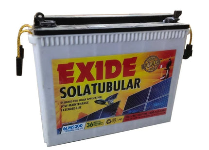 MODEL-CELL BATTERY PRE CHARGED C10 2 V 200AH CELL BATTERY MAKE EXIDE