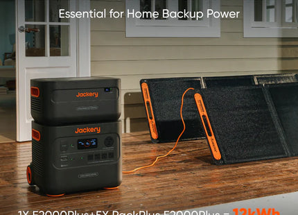Jackery Solar Generator 2000 Plus Kit (6kWh)