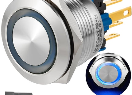 MODEL-25MM PUSH BUTTON NO ELEMENT