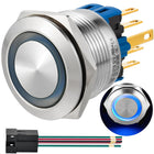 MODEL-25MM PUSH BUTTON NO ELEMENT