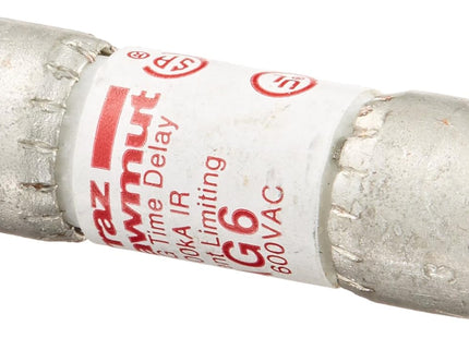 MODEL- FUSE 6AMP 600V AC/DC IR100KA AMPTRAP FOR 500 KVA