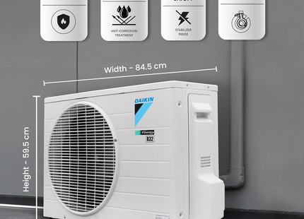 Daikin 1.5 Ton 5 Star Inverter Split AC (Copper, PM 2.5 Filter, MTKM50U, White)