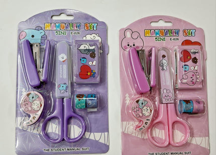 Gaurik Creations Office Products,5 in 1 stationery kit, for school going boys and girls,Best for birthday gifts