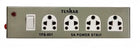 MODEL- TUSHAR POWER STRIP 4X1 IN METAL BODY GREY