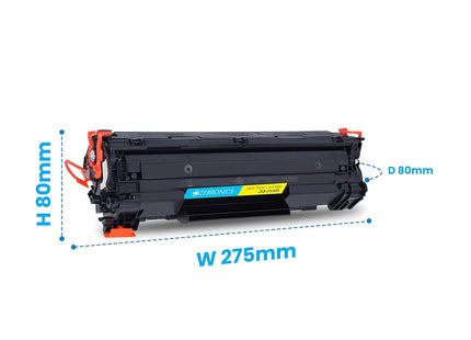 ZEBRONICS ZEB-LPC88A Laser Toner Printer Cartridge for HP Laser Jet P1007/P1008/P1106/P1108, Pro M1136/M1213nf/M1216, Pro M202dw / MFP M128/ M226, Black