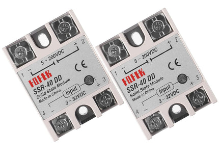 MODEL- SOLID STATE RELAY SSR-40 DD (INPUT 5V-200V DC/OUTPUT 3V32 DC)