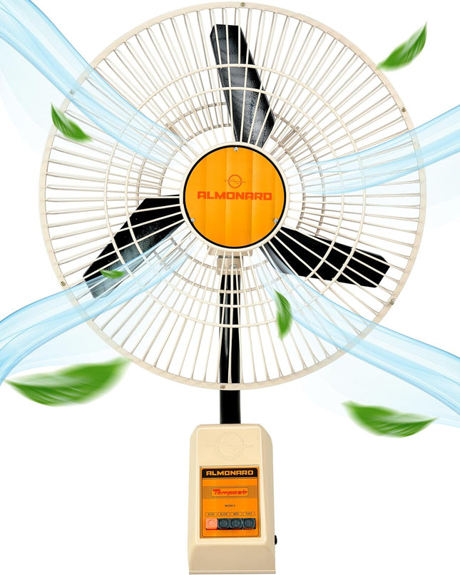 MODEL- WALL MOUNTED FAN FLAME PROOF 18 1PH SIZE 18 INCH SINGLE PHASE MAKE ALOMANARD