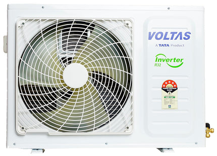 Voltas 1.5 Ton 5 Star Inverter Split AC (Copper, 5-in-1 Adjustable Mode, Anti-dust Filter, 185V Vertis Smart Elite Gold, White)