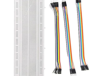 MODEL-BREADBOARD 840 POINT WITH JUMPER WIRE SET