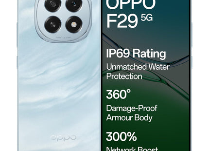 OPPO F29 5G (Solid Purple, 8GB RAM, 256GB Storage)