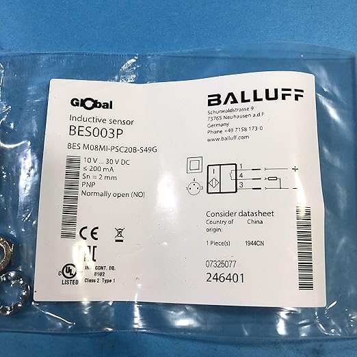 MODEL-PROXI SWITCH BES M08MI-PSC20B-S49G