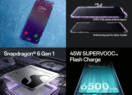 OPPO F29 5G (Solid Purple, 8GB RAM, 256GB Storage)