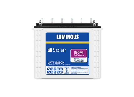 Product Image | Luminous Product Image | Luminous Product Image | Luminous Product Image | Luminous Solar Battery 120AH- LPTT12120H
