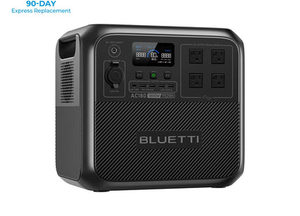 BLUETTI AC180 Solar Portable Power Station | 1,800W 1,152Wh