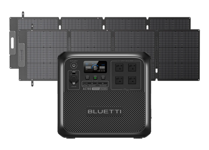 BLUETTI AC180 Solar Portable Power Station | 1,800W 1,152Wh