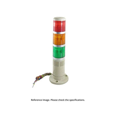 LTE-2071 Revolving Light & Warning Light | Red - Green - Yellow - Blue | Dia 70 mm | Height 100 mm | Imported