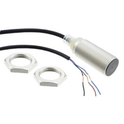 PROXIMITY SENSOR M18, PNPNO 24VDC, OMRON E2B-M18KS08-WP-B1