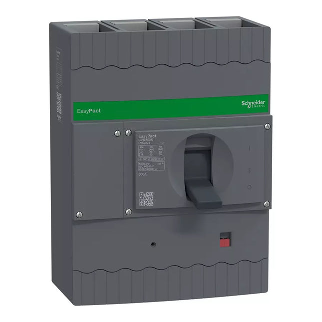 MODEL- SCHNEIDER MAIN MCCB CVS800N 800A 4 POLE MAKE SCHENIDER