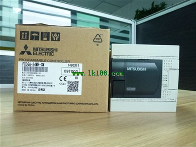 MODEL - FX3GA-24MR-CM , 100-240VAC , OUT PUT : 30 VDC / 240VAC 2A MAKE MITSUBISHI