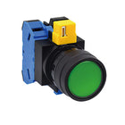 MODEL-GREEN PUSH BUTTON WITH INDICATOR HW1L-M110Q4G