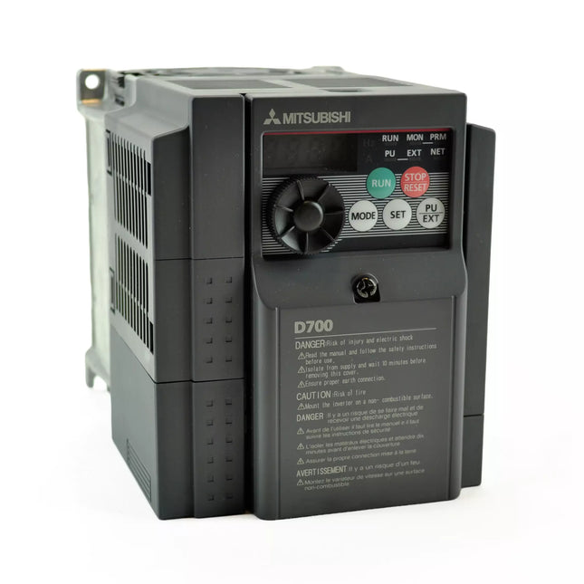 Mitsubishi 3 Phase 10 HP Variable Frequency Drive FR-D740-0160-EC