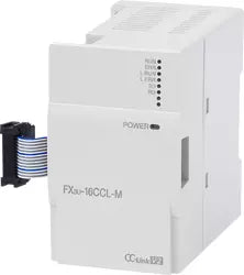MODEL- FX-CCLINK MODULE-FX3U-16CCL-M MITSUBISHI INPUT 4 OUTPUT CC-LINK MASTER BLOCK