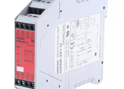 MODEL-SAFETY RELAY MODEL-G9SB-2002-A AC/DC 24 (MAKE OMRON)