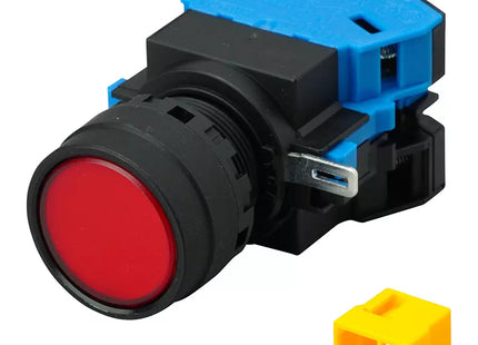 MODEL-RED PUSH BUTTON HW1L-M110Q4R