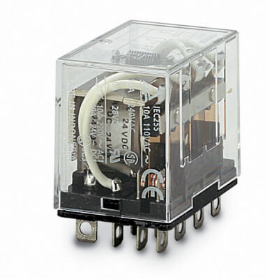 RELAY BASE      LY4N 24VDC RELAY OMRON