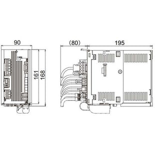 MODEL-SERVO DRIVE MDS-EJ-V1-80