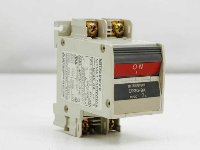 MODEL-MCB-3A CP30BA MAKE MITSUBISHI 2 POLE AC/DC