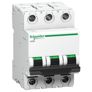 MODEL- MCB 63 AMP 3 POLE - MAKE- SCHIENDER