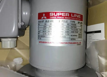 Model-GM-DPB 1.5 KW   1.30 GEAR RATIO MAKE MITSUBISHI INDUCTION MOTOR