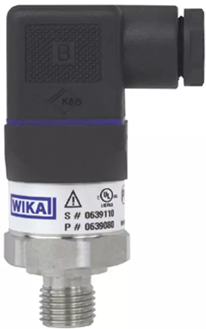 MODEL-PRESSURE TRANSDUCER RANGE 0-400 BAR OUTPUT 4-20MA POWER 8-30 VDC MODEL A-10 MAKE WIKA
