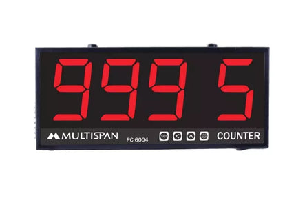 MODEL- 4-DIGIT PROGRAMMABLE COUNTER 100-270VAC MULTISPAN