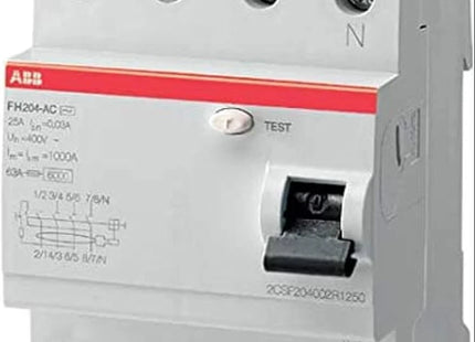 MODEL- RCCB WITH BOX FH204 AC ABB