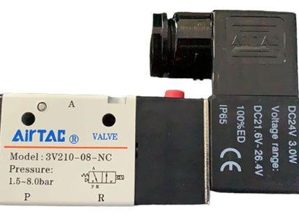 Solenoid Valve3V210-08- NO,24VDC,AIRTACK