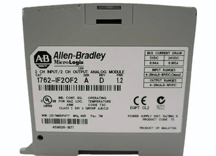 MODEL- MICROLOGIX EXPANSIOM I/O 1762-IF20F2