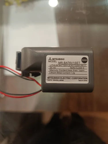 MODEL- MR-BAT6V1SET DC6V NON-CLASS 9 LITHIUM BATTERY