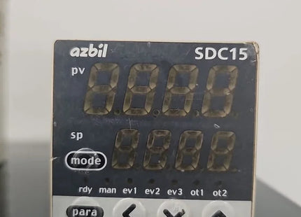 MODEL-TEMPRATURE CONTROLLER AZBIL MAKE C15TR0RA0100