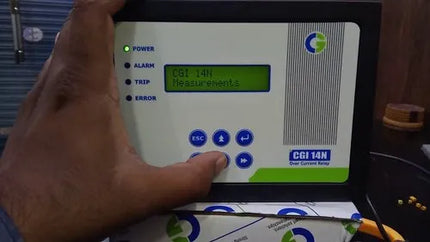 MODEL- OVER CURRENT CGI 14N MAKE-CROMPTON GREAVES AUX,DC18-52VDC AS PER PHOTO