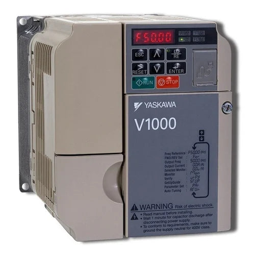 MODEL-  ELECTRICAL ITEMS YASSHKAWA VFD 5.5KW V1000 MODEL:CIMR-VT4A0018FAA