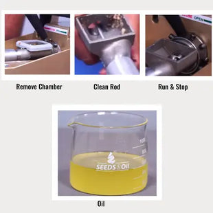 SEEDS2OIL Comfort Oil Machine Fully Automatic Cold Press Oil Extraction Machine 600 W Food Processor  (Gold)