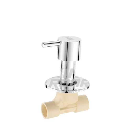 MODEL- CPVC CONCEALED VALVE SHORT ROUND \