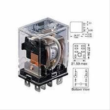 RELAY MINIATURE LY4N ,220VAC MAKE:-OMRON