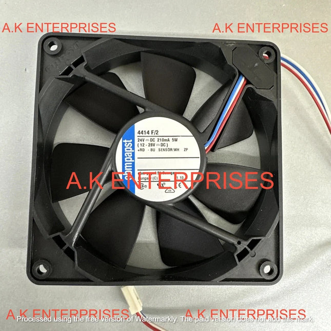 MODEL-COOLING FAN.5"24V. EBMPLAST.4414.F/2