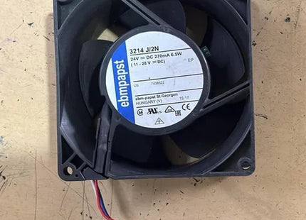 MODEL- EXHAUST FAN 3.5 INCH MODEL NO. 3214 JH 24V  DC 0.38A  9W (MAKE EBMPAPST)
